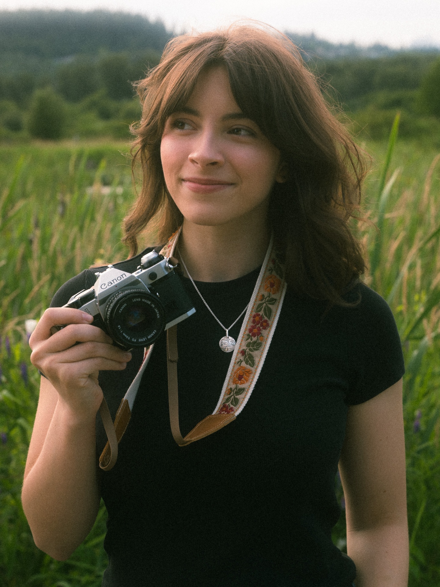 Lauren Emery with her camera